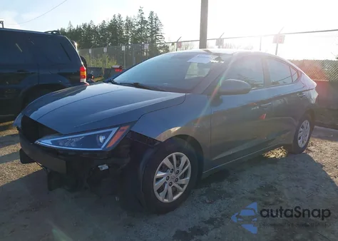 2019 Hyundai Elantra Se z USA, uszkodzony, nr VIN 5NPD74LF4KH432908